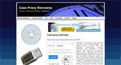 Desktop Screenshot of czas-pracy-kierowcy.pl